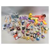 Box of vintage toys