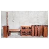 Selkirk wood industries LTD. 18-pieces oak wall