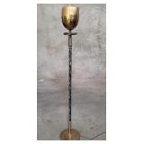 Art Deco Stiffel Lamp Company-style brass