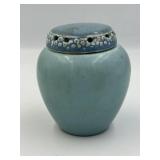 1927 Rookwood pale blue ginger jar