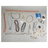 Costume jewelry,  some are vintage
