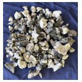 Lot of smoky quartz crystals