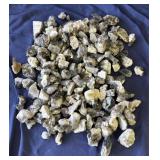 Large lot of smoky quartz crystals