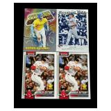 Lot of Boston Red Sox Roman Anthony baseball cards
