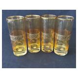 VTG Mid-Century Modern-style highball glasses