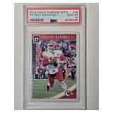 2018 Patrick Mahomes Donruss PSA 10 football