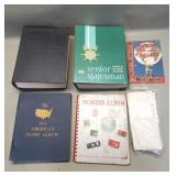 Group of stamp albums