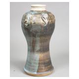 Signed Farner vintage pottery vase