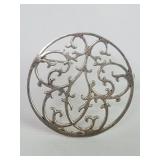 James Craig sterling silver brooch
