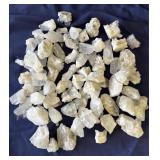 Lot of crystal stones