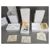 3 Lenox porcelain sculptures