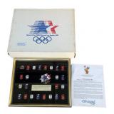 Framed 1984 Olympic collector