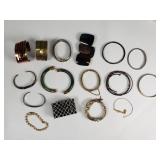 Vintage costume jewelry brass, copper, beads