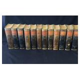 Antique Meyers Lexikon German encyclopedia set