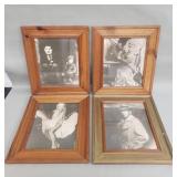 Four prints including Marylin Monroe, Humphrey