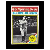 1977 Topps Babe Ruth All-Time All-Star