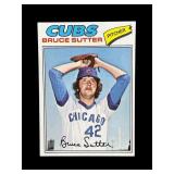 1977 Topps Bruce Sutter card