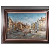 Signed oil painting on canvas