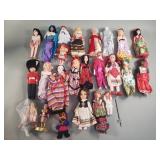 Vintage international dolls of the world