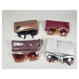 4 pairs of vintage designer sunglasses