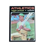 1971 Topps Reggie Jackson card