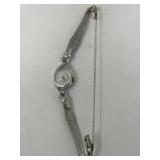 Vintage 14k gold Lady Hamilton watch with