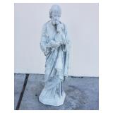 Statue of St Joseph with a child