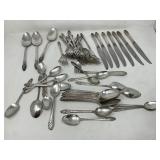 Group of Community silver plated flatware