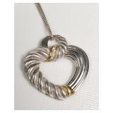 Judith Ripka (Thailand) sterling silver and CZ