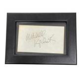 Framed Lakers Mitch Kupchak signed 5 x 7 cut