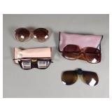 3 vintage womens sunglasses