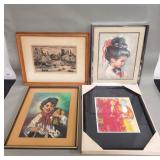 Four prints