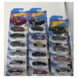 Group of 16 Hot Wheels vehicles
