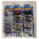 Group of 15 Hot Wheels vehicles