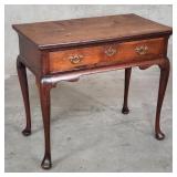Antique oak side table