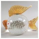 Murano glass fish figurine