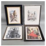 Four prints