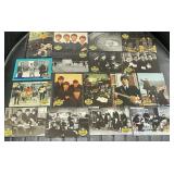 Group of 17 vintage Beatles trading cards