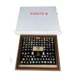 Framed 106th Tournament of Roses pin collection