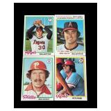 Lot of 1978 Topps baseball cards Nolan Ryan,