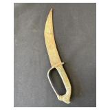 Vintage metal letter opener