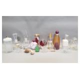 Group of vintage perfume bottles