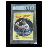 1959 Topps Brooks Robinson signed card