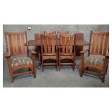 Warren Hile Studio Arts & Crafts-style oak