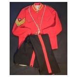British style vintage military Army uniform