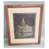 Paul M. Breeden metal foil art work