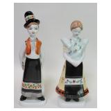 Hallohaza Hungary hand porcelain porcelain figures