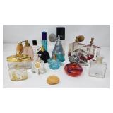 Group of vintage perfume bottles