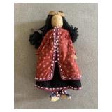 Vintage 1930-1940 Native American Doll