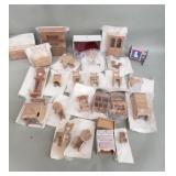 Box of doll house furniture